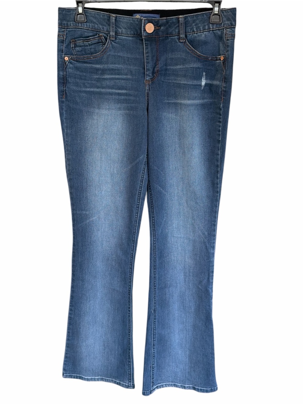 🔥 Democracy Absolution Bootcut Jeans Size 10 Light Wash Stretch Denim - Picture 2 of 7